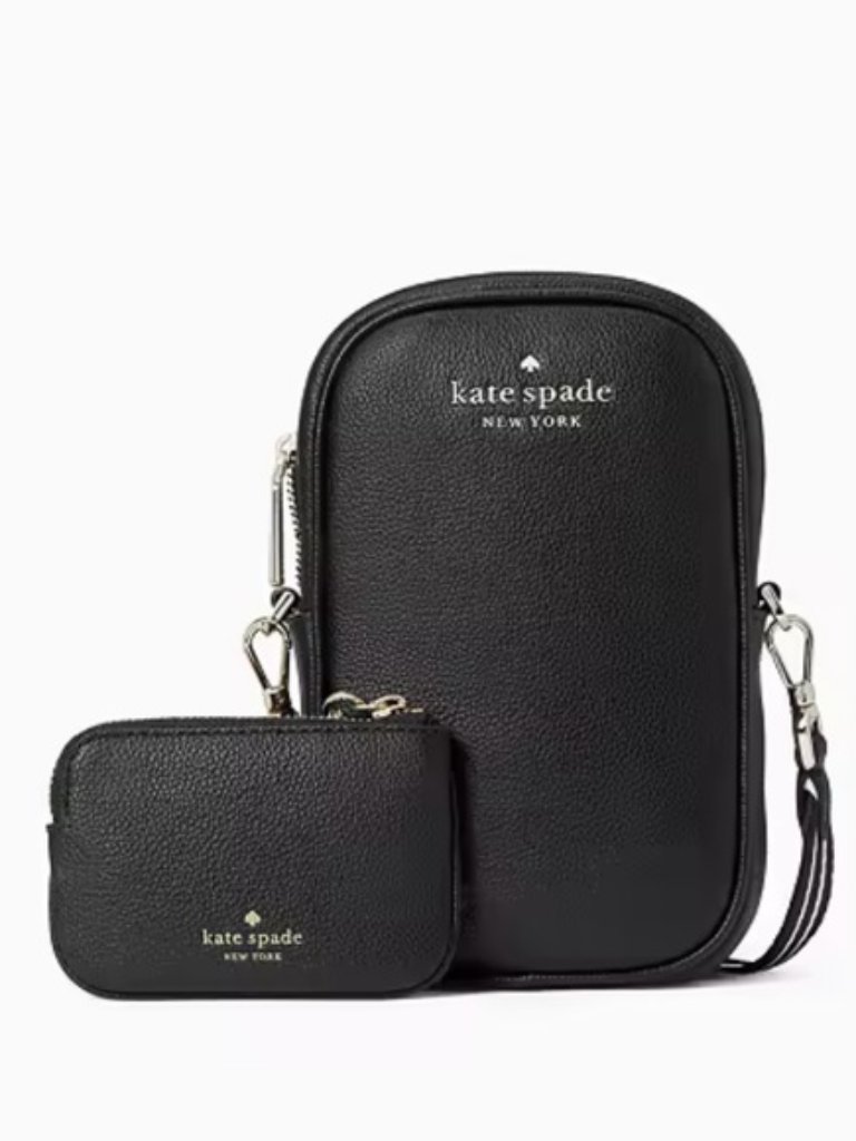 Kate Spade Rosie North South Zip Phone Crossbody Bag Euc